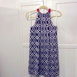 NWOT mudpie M (8-10). Black/ white pattern w/true red detail perfect condition.